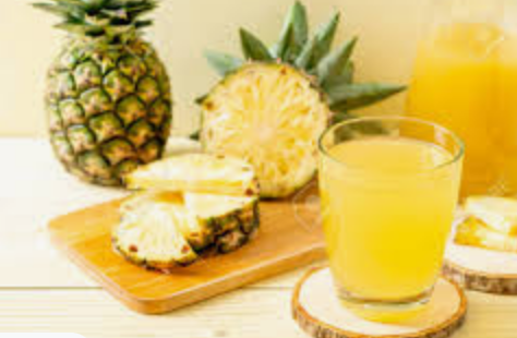 Pineapple juice is the best for a cough!