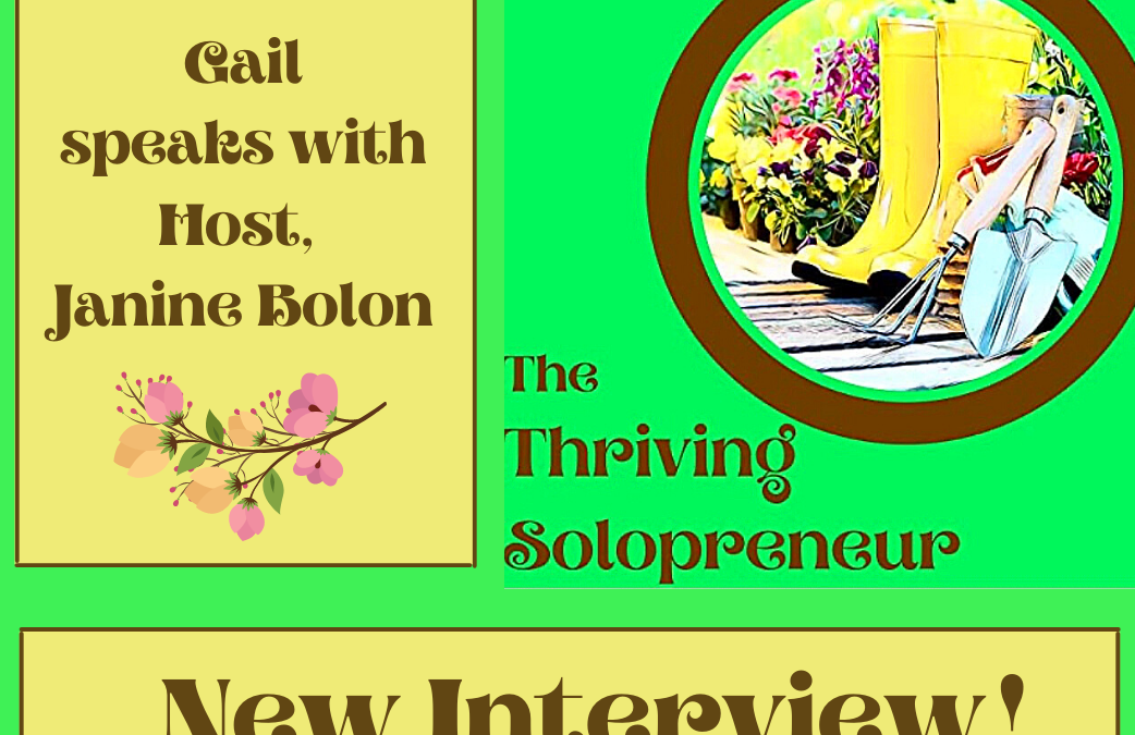 The Thriving Solopreneur: Janine Bolon talks Entrepreneurship with Gail Lynn